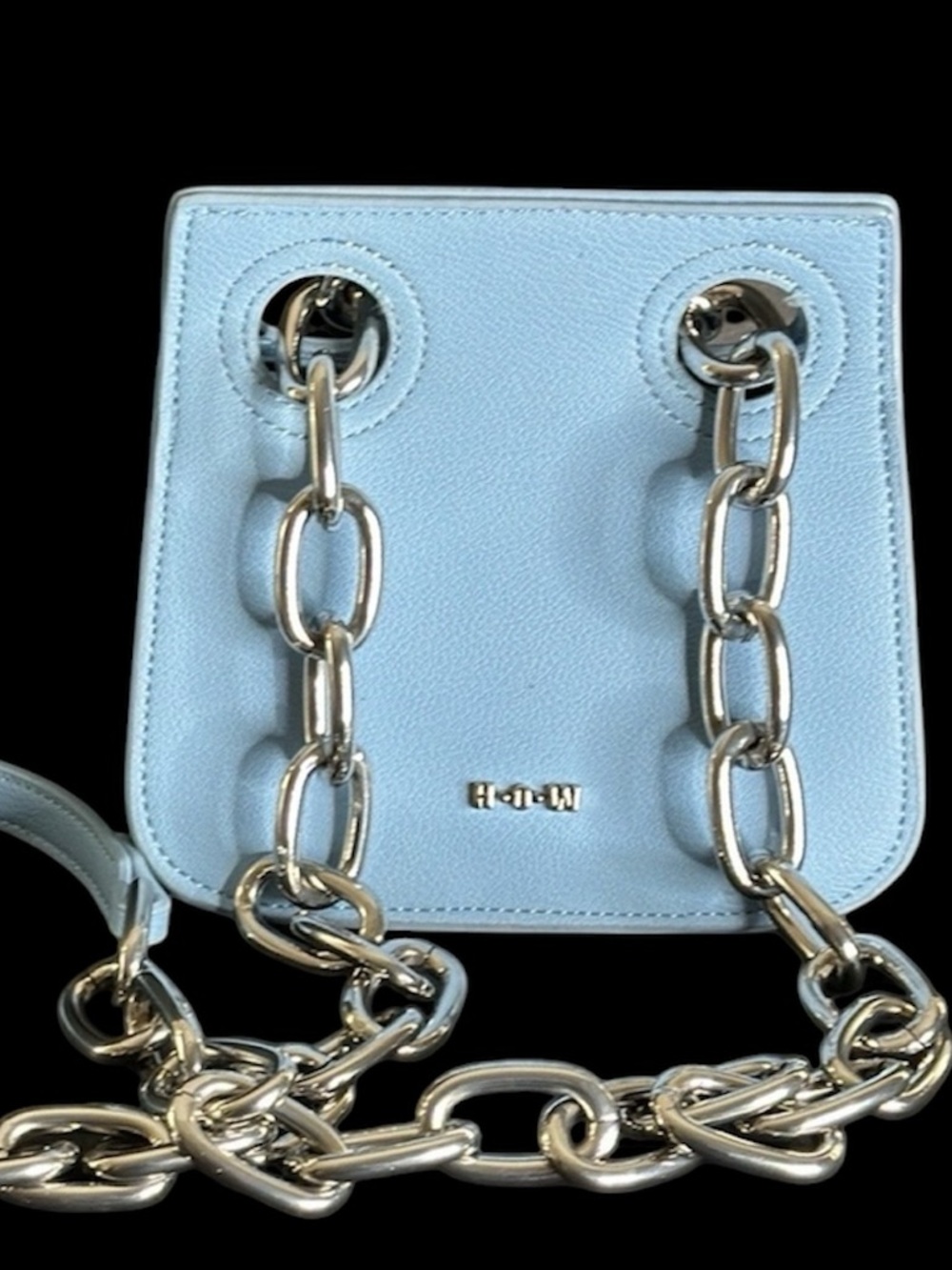 House of Want Blue Crossbody Bag